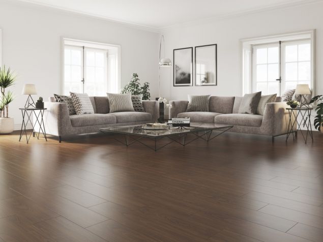 Tapi Massey Walnut Matt Lacquered Engineered Wood Flooring